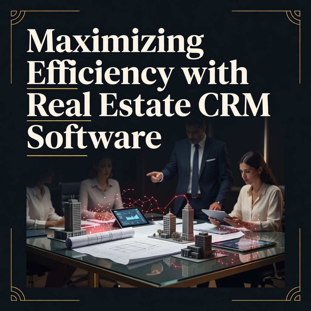 Maximizing Efficiency with Real Estate CRM Software